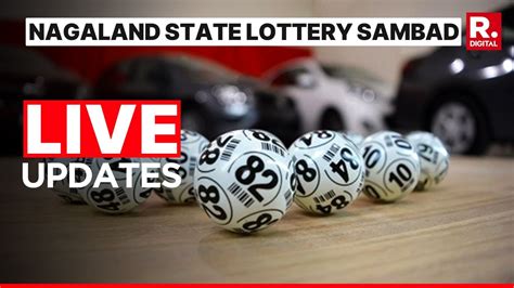 6 p.m. lottery sambad|Lottery Sambad: Nagaland State Lottery Sambad Result Today.